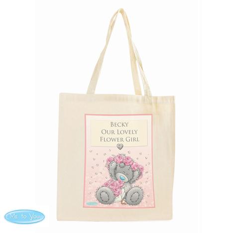 Personalised Me to You Flower Girl Bridesmaid Wedding Cotton Bag £13.99